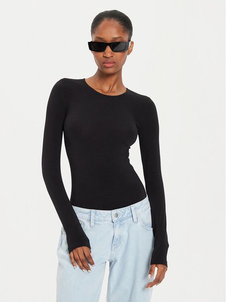 Wolford Body Berlin 75087 Czarny Slim Fit. Czarne body i gorsety Wolford, bez wzorów, z bawełny, bez ramiączek. Za 919.99 zł.