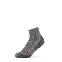 Skarpety biegowe Buff Dryflx Quarter Sock DQ. Szare skarpetki Buff, bez wzorów. Za 108.89 zł.