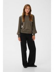 Kaffe Sweter w kolorze brązowym rozmiar: XS. Brązowe swetry Kaffe, xs, bez wzorów, bez ramiączek. Za 152.99 zł.