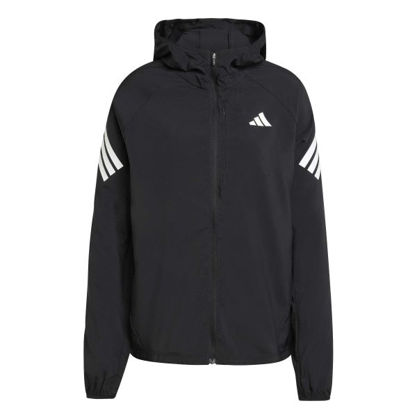 Damska kurtka z kapturem adidas Adi365 3S. Czarne kurtki do biegania adidas, s, bez wzorów, z kapturem, do biegania. Za 338.00 zł.