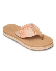 Sandały dla Kobiety COLBEE HI Pomarańczowy. Brązowe sandały Roxy, bez wzorów, z poliesteru, bez obcasa, bez zapięcia. Za 149.99 zł.