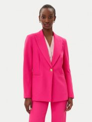 Maryley Marynarka 25EB187/M27/43AL Różowy Regular Fit. Czerwone marynarki i żakiety Maryley, m, bez wzorów, z syntetyku, bez ramiączek. Za 339.99 zł.