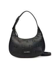KARL LAGERFELD Torebka A3W30292 Czarny. Czarne torebki klasyczne KARL LAGERFELD, bez wzorów, ze skóry, bez dodatków. Za 509.99 zł.