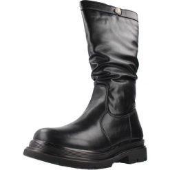 Buty ASSO AG17632 Czarny. Czarne buty trekkingowe ASSO, bez wzorów, z syntetyku, bez zapięcia, trekkingowe. Za 253.48 zł.