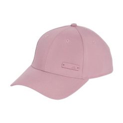 Czapka z daszkiem ADIDAS BB CAP LT MET OSFW. Czerwone czapki z daszkiem adidas, bez wzorów, z bawełny, eleganckie. Za 79.95 zł.