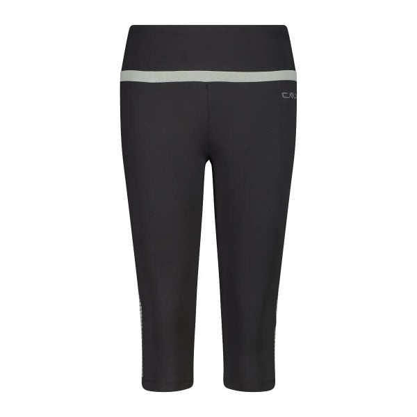 Damskie legginsy 3/4 CMP Stretch. Czarne legginsy CMP, bez wzorów, eleganckie. Za 206.80 zł.