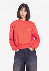 Bluza sportowa damska Prosto Bomb bez kaptura. Czerwone bluzy bez kaptura Prosto., l, z aplikacjami, z bawełny, bez kaptura. Za 161.99 zł.