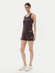 EA7 Emporio Armani Szorty sportowe 7W000240 AF13662 U6278 Brązowy Regular Fit. Brązowe szorty sportowe EA7 Emporio Armani, bez wzorów, z syntetyku, na fitness i siłownię. Za 319.99 zł.