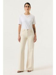 Garcia Dżinsy - Comfort fit - w kolorze beżowym rozmiar: W31/L32. Brązowe jeansy Garcia, l, z aplikacjami, ze skóry, klasyczne, z podwyższonym stanem. Za 229.95 zł.