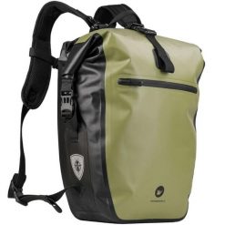 Sakwa rowerowa boczna na bagażnik plecak 2w1 Rhinowalk X21669 27l. Zielone plecaki RHINOWALK, bez wzorów, bez dodatków. Za 359.00 zł.