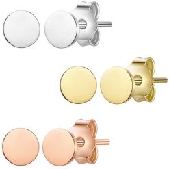 Glanzstücke München Srebrne kolczyki sztyfty srebro wysokiej próby srebrny/żółte złoto/ Kolczyki 1 ct Damski. Szare kolczyki Glanzstücke München, srebrne. Za 419.99 zł.