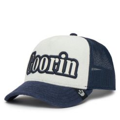 Czapka z daszkiem Goorin Bros. Niebieskie czapki z daszkiem Goorin Bros, bez wzorów. Za 139.99 zł.