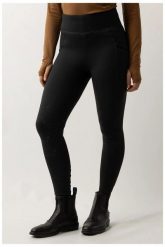 Damskie legginsy jeździeckie z pełną przyczepnością BR Equitation Lelie. Czerwone legginsy BR, bez wzorów, z materiału, eleganckie. Za 389.50 zł.