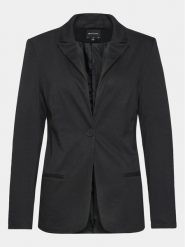 Brave Soul Marynarka LJK-TIFFANYBLK Czarny Regular Fit. Czarne marynarki i żakiety Brave Soul, bez wzorów, z wiskozy, bez ramiączek. Za 129.99 zł.