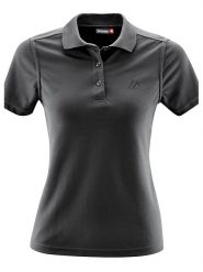 Maier Sports Funkcyjna koszulka polo "Ulrike" w kolorze czarnym rozmiar: 36. Czarne t-shirty sportowe Maier Sports, bez wzorów, z materiału, bez ramiączek, outdoorowe. Za 88.02 zł.