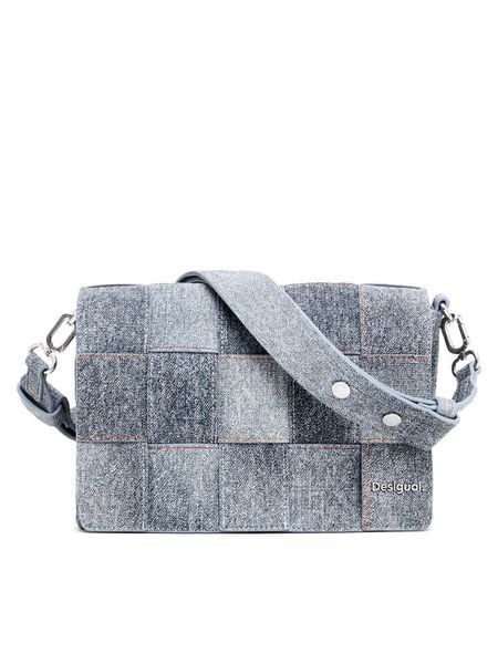 Desigual Torebka Yoko 25SAXP47 Szary. Szare torebki klasyczne Desigual, bez wzorów, ze skóry, bez dodatków. Za 179.99 zł.