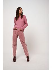 AUTHENTIC CASHMERE Kaszmirowy sweter "Criou" w kolorze szaroróżowym rozmiar: L. Różowe swetry AUTHENTIC CASHMERE, l, bez wzorów, z kaszmiru, bez ramiączek. Za 242.13 zł.