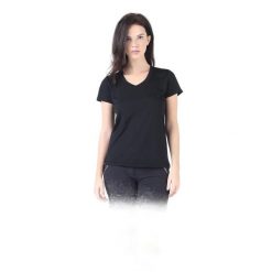 Koszulka turystyczna damska Woolona Calima 100% Merino. Czarne t-shirty sportowe WOOLONA, l, bez wzorów, bez ramiączek. W wyprzedaży za 261.00 zł.