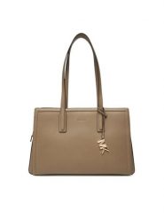 MICHAEL Michael Kors Torebka Laila 30S5G9IT2L Beżowy. Brązowe torebki klasyczne MICHAEL Michael Kors, bez wzorów, ze skóry, bez dodatków. Za 999.99 zł.