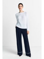 Rich & Royal Sweter w kolorze białym rozmiar: XXL. Białe swetry Rich & Royal, xxl, bez wzorów, z bawełny, bez ramiączek. Za 229.95 zł.