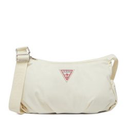 Torebka Guess Jeans. Listonoszki Guess Jeans, z aplikacjami, z jeansu, bez dodatków. Za 199.99 zł.