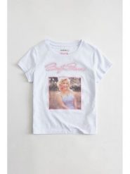 Guess T-Shirt 182690 Biały Classic Fit. Białe t-shirty Guess, l, z aplikacjami, bez kołnierzyka, bez ramiączek. Za 234.99 zł.
