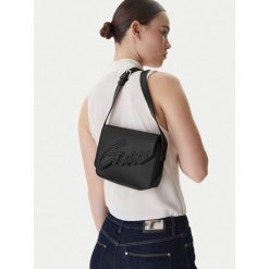 Torebka Guess. Czarne torebki klasyczne Guess, z aplikacjami, klasyczne, bez dodatków. Za 544.99 zł.