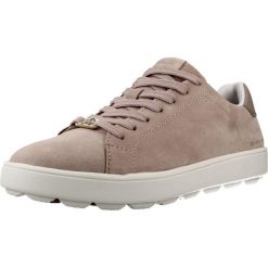 Buty GEOX D SPHERICA ECUB 1 Beżowy. Brązowe buty trekkingowe Geox, ze skóry, bez zapięcia. Za 451.99 zł.