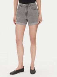 Vero Moda Szorty jeansowe Zuri 10279493 Szary Regular Fit. Szare szorty Vero Moda, bez wzorów, z bawełny. Za 89.99 zł.