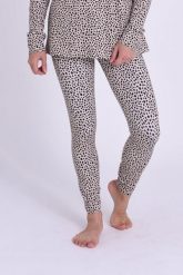 Legginsy damskie Cheetah Baselayer. Czarne legginsy OOSC, bez wzorów, z materiału, eleganckie, długie. Za 269.99 zł.