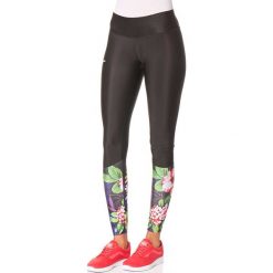 Legginsy w kolorze czarnym ze wzorem. Legginsy sportowe marki bonprix. W wyprzedaży za 173.95 zł.