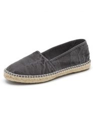 Natural world Espadryle w kolorze antracytowym rozmiar: 40. Czarne espadryle Natural World, bez wzorów, bez obcasa. Za 130.99 zł.
