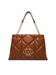 LOVE MOSCHINO Torebka JC4040PP1OLC0200 Brązowy. Brązowe torebki klasyczne Love Moschino, bez wzorów, ze skóry, bez dodatków. Za 1,099.00 zł.