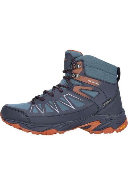Buty trekkingowe Endurance Kayla Vibram. Czarne buty trekkingowe Endurance, bez wzorów, bez zapięcia, trekkingowe. Za 476.50 zł.