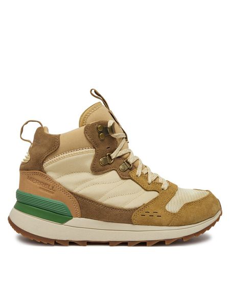 Merrell Trekkingi Alpine 83 Snkr Recraft Mid Wp J007580 Brązowy. Brązowe buty trekkingowe Merrell, bez wzorów, z materiału, bez zapięcia, trekkingowe. Za 479.99 zł.