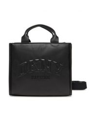 DKNY Torebka Hadlee R44AZR57 Czarny. Czarne torebki klasyczne DKNY, bez wzorów, ze skóry, bez dodatków. Za 389.99 zł.