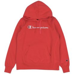 Bluza damska Champion Hooded 117529. Fioletowe bluzy Champion, bez wzorów, casualowe, bez ramiączek, bez kaptura. Za 227.00 zł.