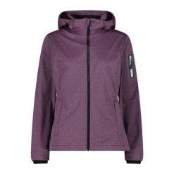 Kurtka damska turystyczna CMP 39A5016M. Fioletowe kurtki przejściowe sportowe CMP, l, bez wzorów, z softshellu, z kapturem, trekkingowe. Za 340.00 zł.