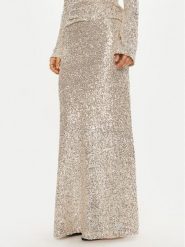 Bruuns Bazaar Spódnica maxi Joanelle BBW4195 Beżowy Slim Fit. Brązowe spódnice Bruuns Bazaar, s, bez wzorów, z syntetyku, maxi. Za 429.99 zł.