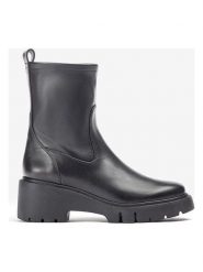 Unisa Skórzane botki "Jofof" w kolorze czarnym rozmiar: 41. Czarne botki Unisa, bez wzorów, bez obcasa, bez zapięcia. Za 327.10 zł.