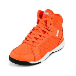 Buty sportowe wysokie pomarańczowe Zumba. Brązowe buty do biegania ZUMBA WEAR, bez wzorów, z materiału, bez zapięcia, do biegania. W wyprzedaży za 119.00 zł.