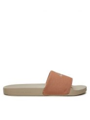Calvin Klein Jeans Klapki YW0YW01835 Różowy. Czerwone klapki Calvin Klein Jeans, bez wzorów, z jeansu, bez obcasa, bez zapięcia. Za 179.99 zł.