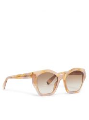 Furla Okulary przeciwsłoneczne Sunglasses WD00130 BX3773 O9100 Beżowy. Brązowe okulary przeciwsłoneczne Furla, bez wzorów, z tworzywa sztucznego. Za 779.99 zł.