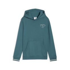 Młodzieżowa bluza z kapturem PUMA Class z grafiką PUMA. Szara bluzy Puma, m, bez wzorów, młodzieżowe, bez ramiączek, z kapturem. Za 229.00 zł.