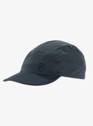 Czapka z daszkiem Fjallraven Abisko Trekking Cap. Niebieskie czapki z daszkiem Fjällräven, bez wzorów, z bawełny. Za 224.10 zł.