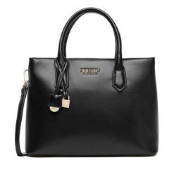 Torebka Nine West. Czarne torebki klasyczne Nine West, bez wzorów, klasyczne, bez dodatków. Za 249.99 zł.