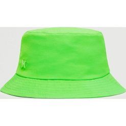 Mango kapelusz Pepe kolor zielony. Zielone kapelusze Mango, bez wzorów. Za 69.99 zł.