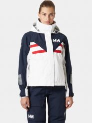 Kurtka Żeglarska Damska Helly Hansen Quayside. Białe kurtki Helly Hansen, xl, bez wzorów, z materiału, sportowe, bez kaptura. Za 999.00 zł.