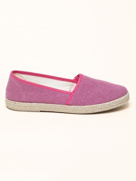 Kitz-pichler Espadryle "Camping Linen uni V" w kolorze fioletowym rozmiar: 36. Różowe espadryle kitz-pichler, bez wzorów, z materiału, z okrągłym noskiem, bez obcasa. Za 165.99 zł.