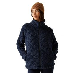 Bluza Polarowa Damska Pełen Suwak Alaiya. Niebieskie bluzy z kapturem Regatta, na zimę, m, bez wzorów, z materiału, bez kaptura. Za 54.99 zł.